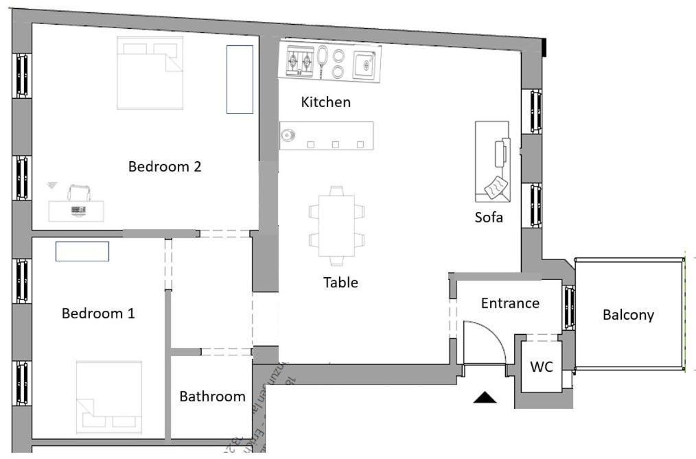 Helle 4 Zimmer Familien-Wohnung Mit Balkon! Schloss Schonbrunn In Gehdistanz Vienna Exterior photo